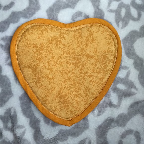 NWOT homemade pot holders yellow sunflower blue herb food - Picture 4 of 4